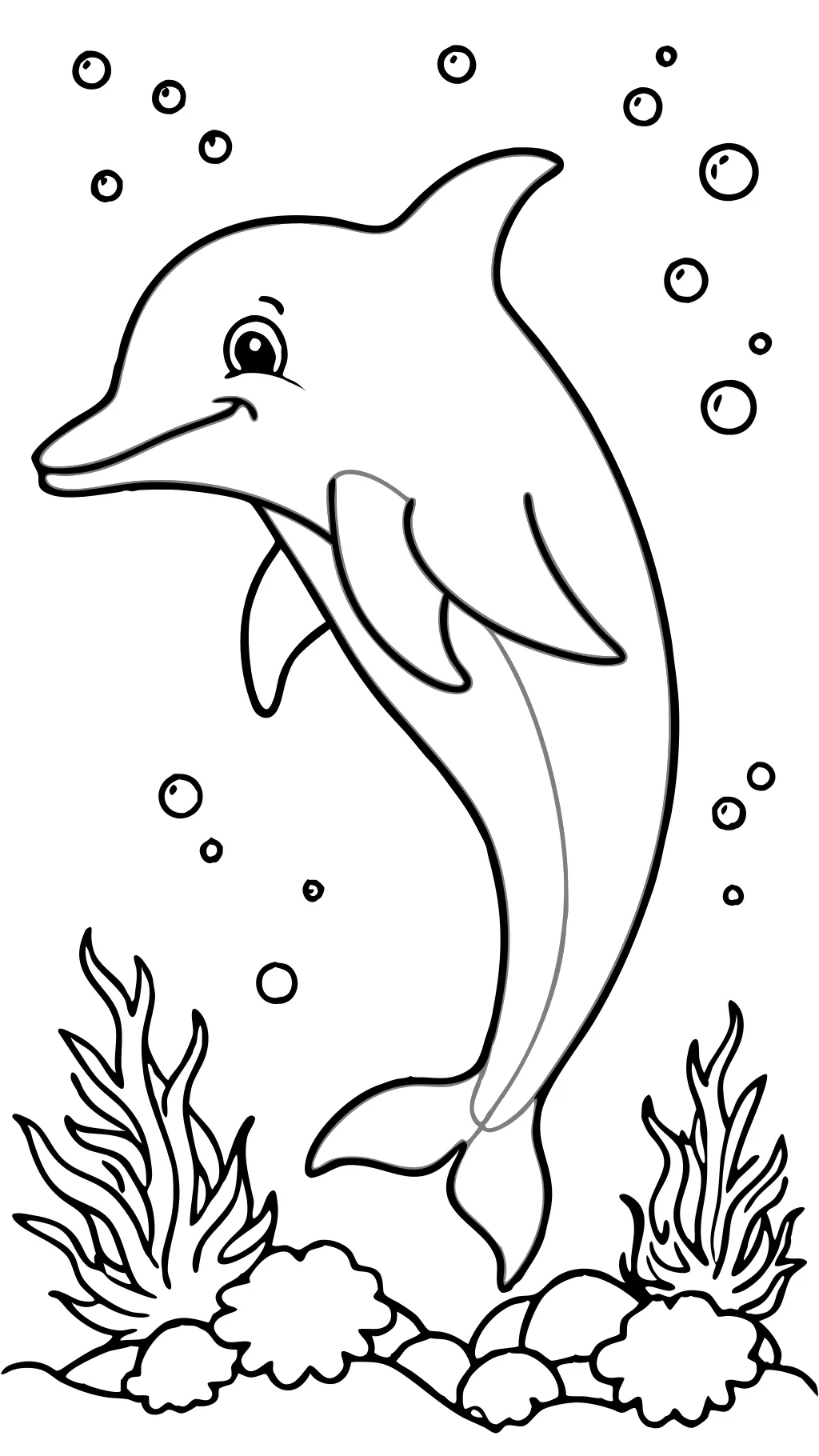 dolphins coloring pages